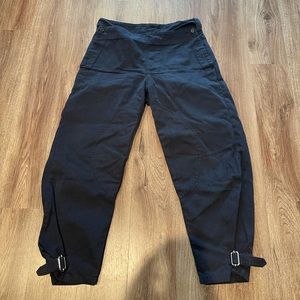 JW Anderson Heavy Navy Jeans with Belt